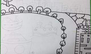 我的家乡画一幅画